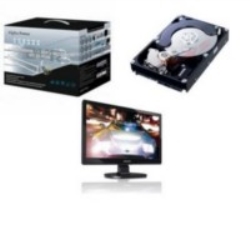 Comfluid KIT DI SORVEGLIANZA DVR + 4 TELECAMERE + HD 320GB + MONITOR 19"
